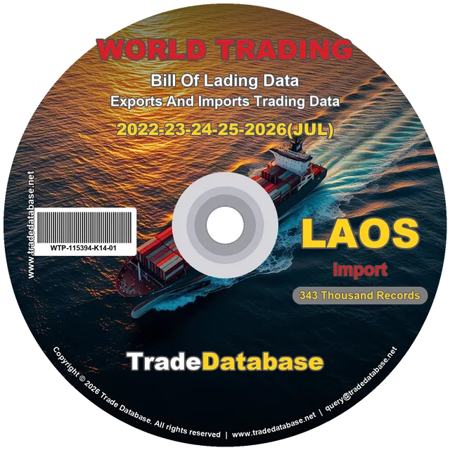 Laos Import BL Data 2022-2026 CD