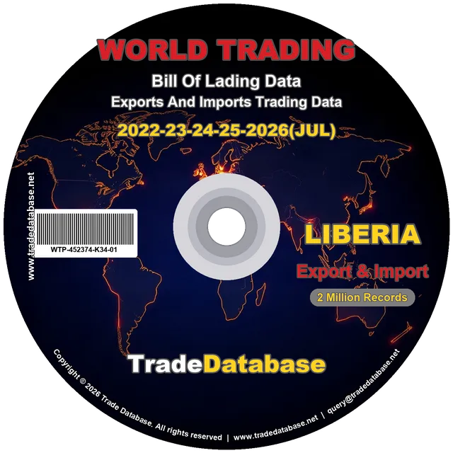 Liberia Export & Import BL Data 2022-2026 CD