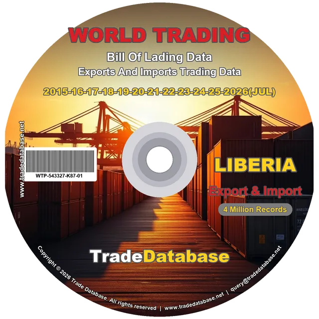 Liberia Export & Import BL Data 2015-2026 CD