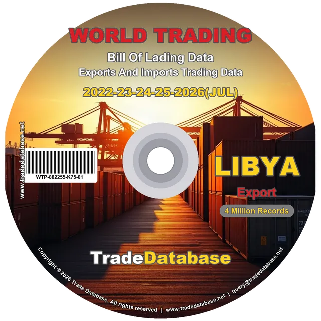 Libya Export BL Data 2022-2026