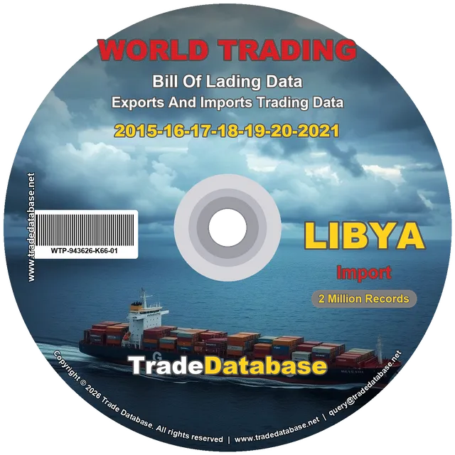 Libya Import BL Data 2015-2021