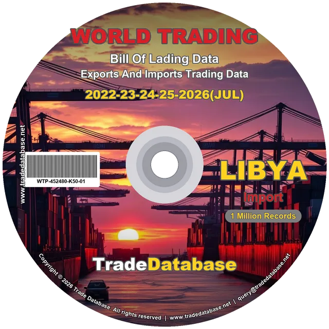 Libya Import BL Data 2022-2026