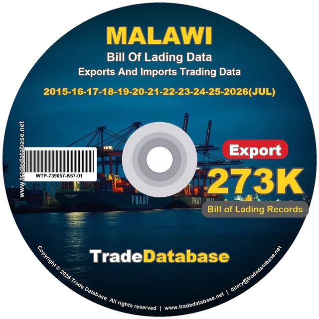 Malawi Export BL Data 2015-2026 CD