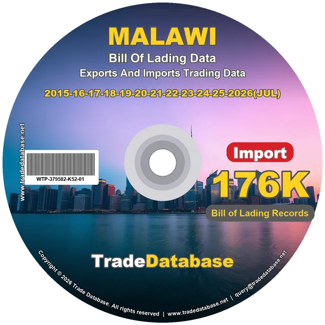 Malawi Import BL Data 2015-2026 CD