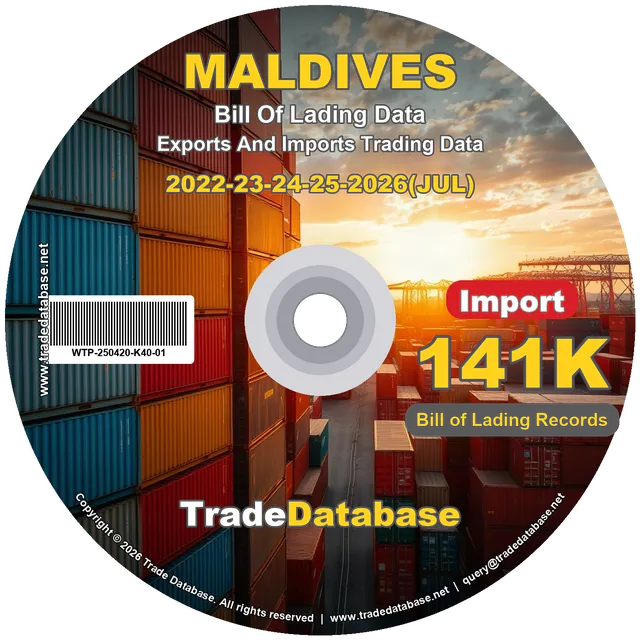 Maldives Import BL Data 2022-2026
