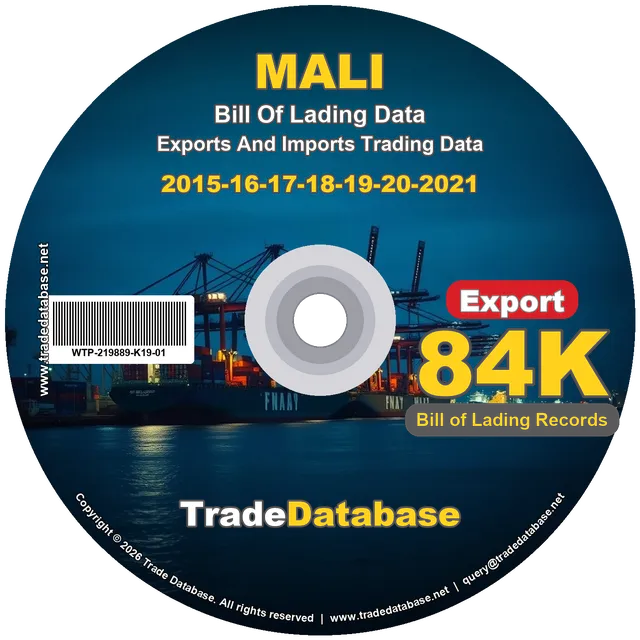 Mali Export BL Data 2015-2021