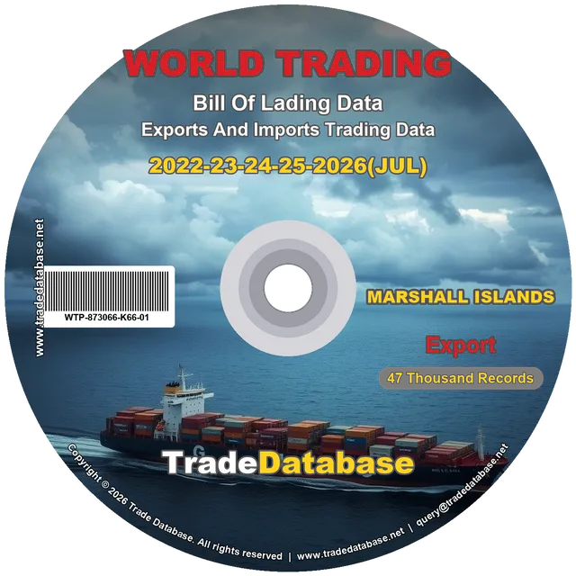 Marshall Islands Export BL Data 2022-2026 CD