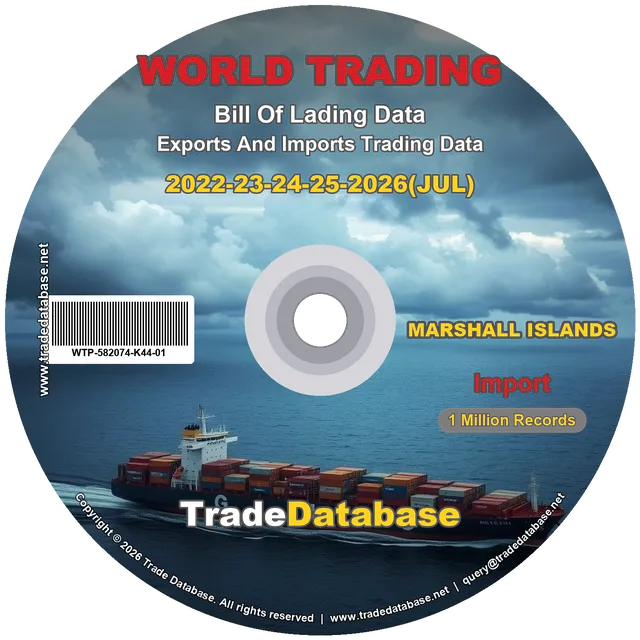 Marshall Islands Import BL Data 2022-2026 CD