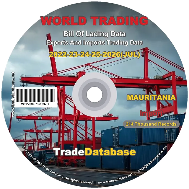 Mauritania Import BL Data 2022-2026