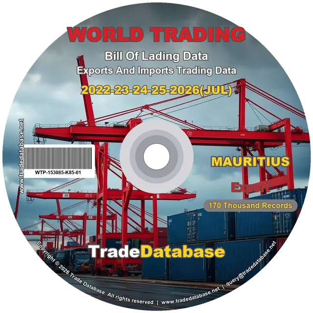 Mauritius Export BL Data 2022-2026