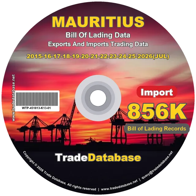 Mauritius Import BL Data 2015-2026