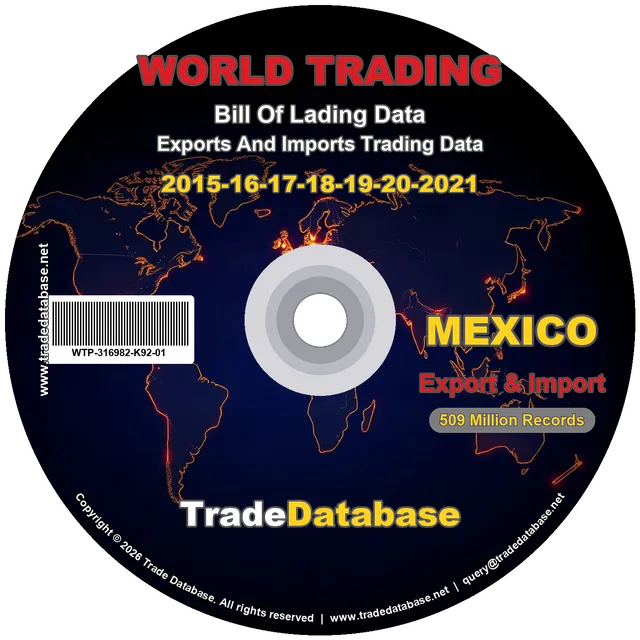Mexico Export & Import BL Data 2015-2021