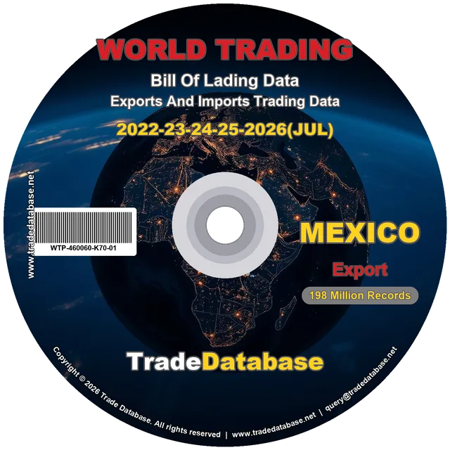 Mexico Export BL Data 2022-2026