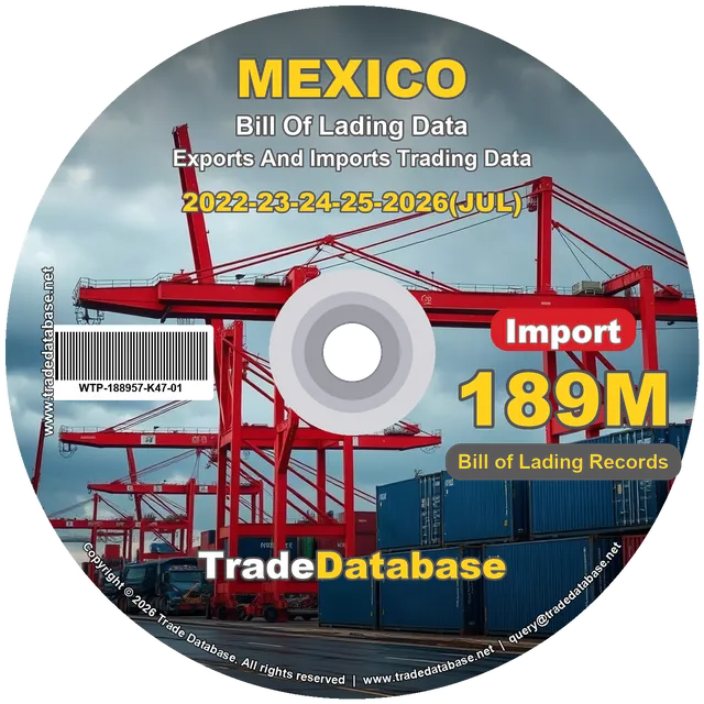 Mexico Import BL Data 2022-2026