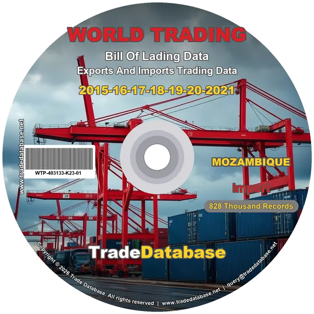 Mozambique Import BL Data 2015-2021 CD