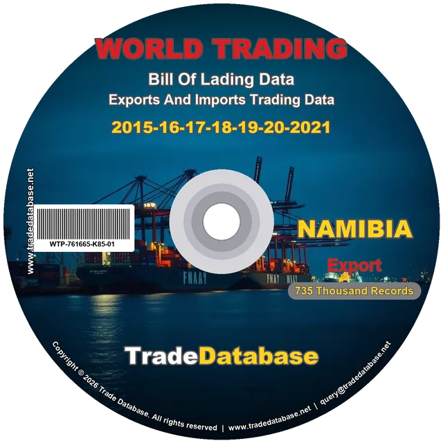 Namibia Export BL Data 2015-2021