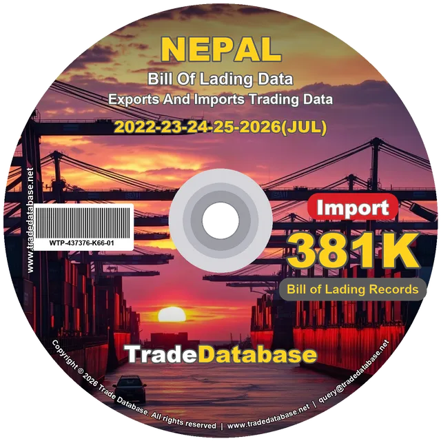 Nepal Import BL Data 2022-2026