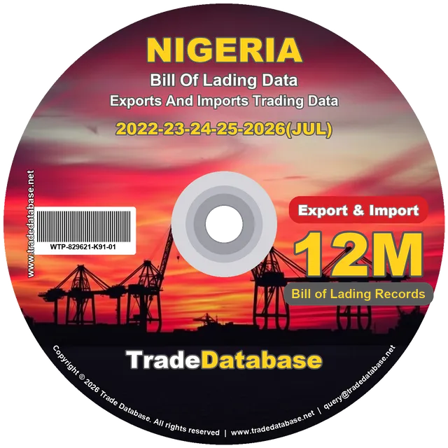 Nigeria Export & Import BL Data 2022-2026