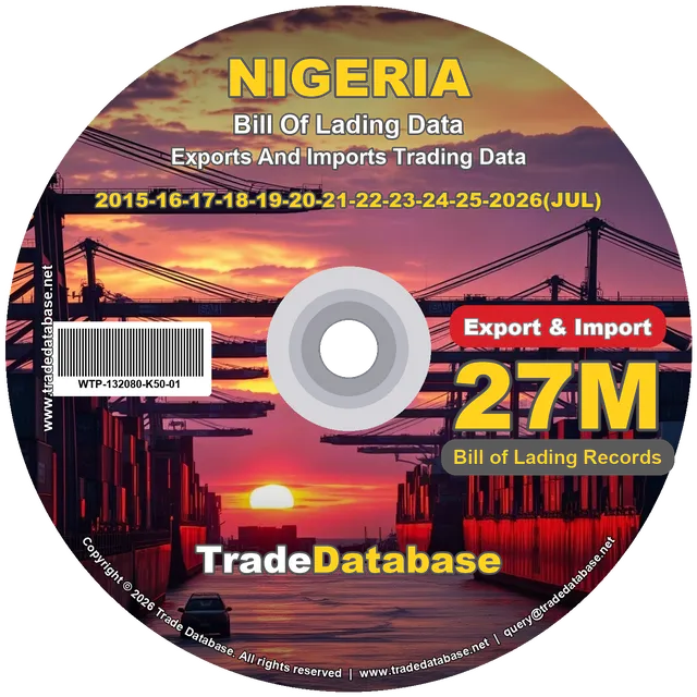 Nigeria Export & Import BL Data 2015-2026