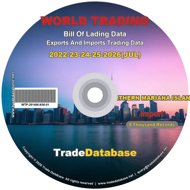 Northern Mariana Islands Import BL Data 2022-2026 CD