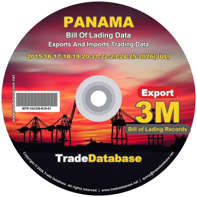 Panama Export BL Data 2015-2026