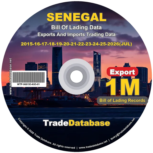 Senegal Export BL Data 2015-2026