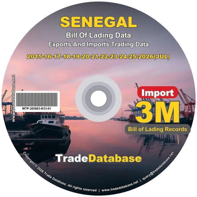 Senegal Import BL Data 2015-2026