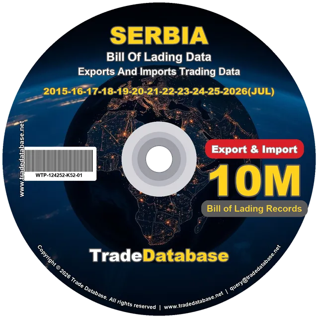 Serbia Export & Import BL Data 2015-2026