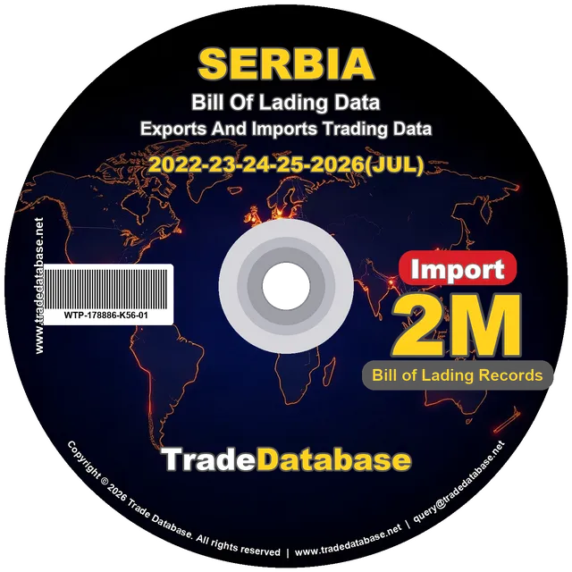Serbia Import BL Data 2022-2026