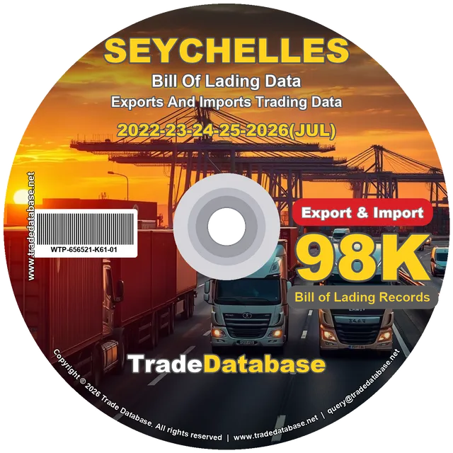 Seychelles Export & Import BL Data 2022-2026