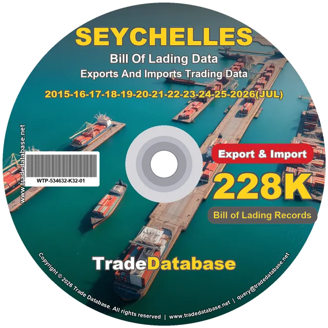 Seychelles Export & Import BL Data 2015-2026