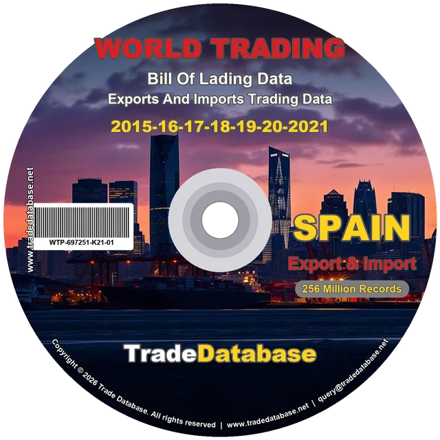 Spain Export & Import BL Data 2015-2021