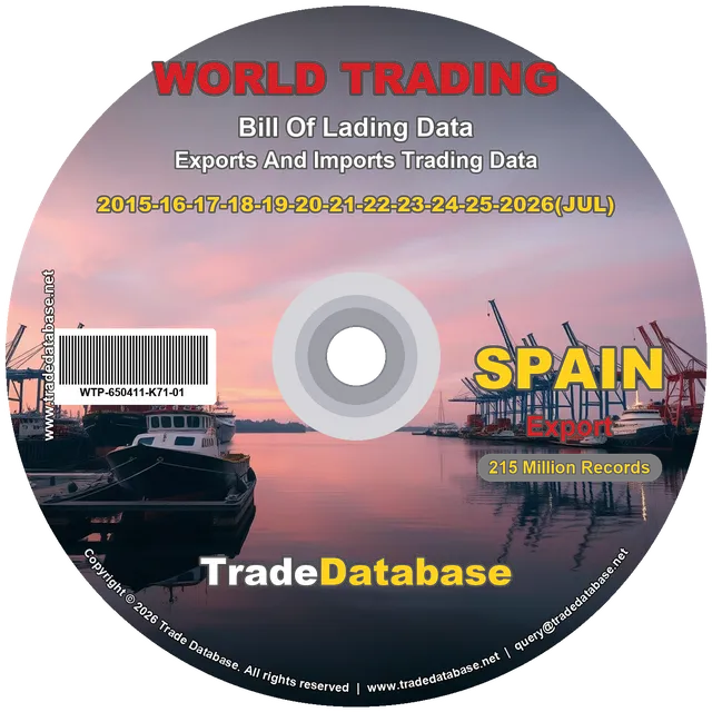 Spain Export BL Data 2015-2026