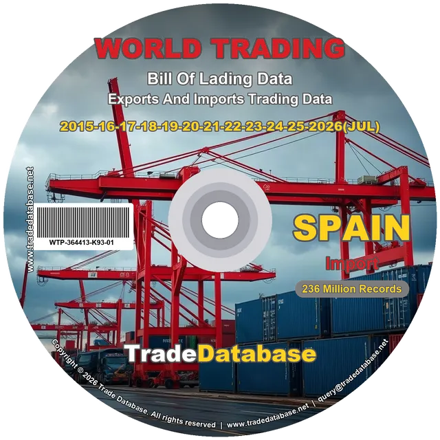Spain Import BL Data 2015-2026