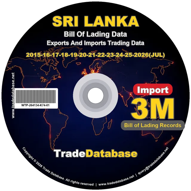 Sri Lanka Import BL Data 2015-2026