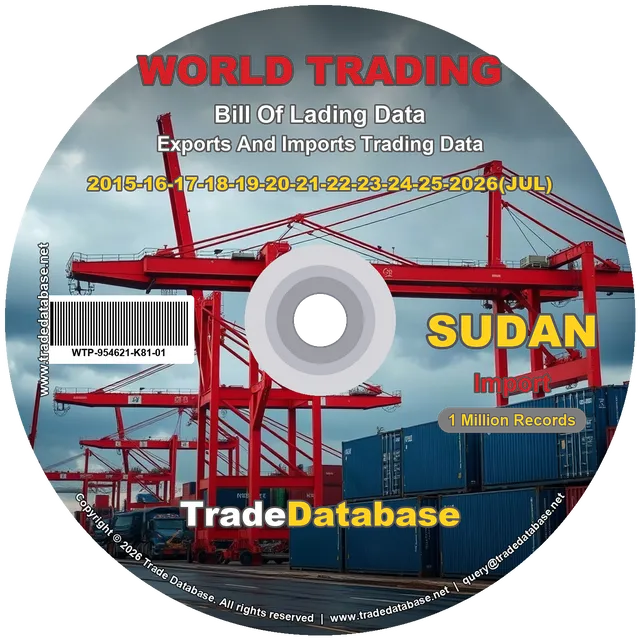 Sudan Import BL Data 2015-2026 CD