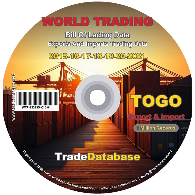 Togo Export & Import BL Data 2015-2021