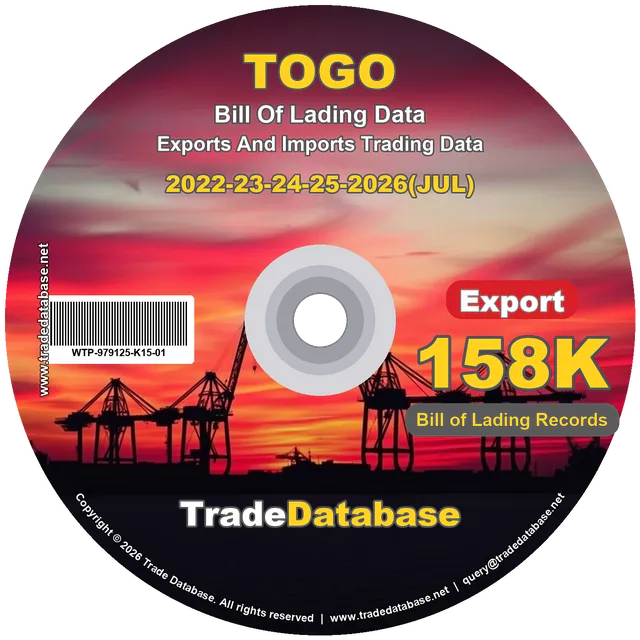 Togo Export BL Data 2022-2026