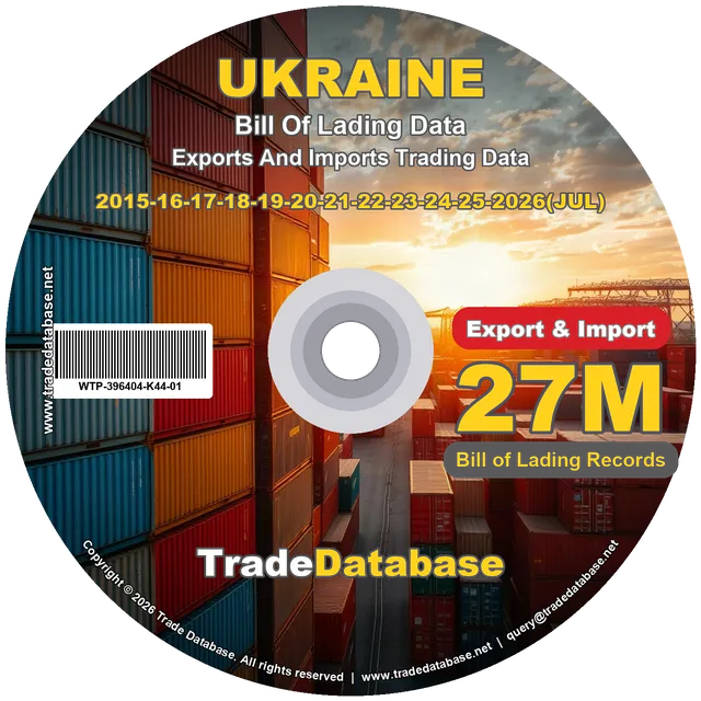 Ukraine Export & Import BL Data 2015-2026