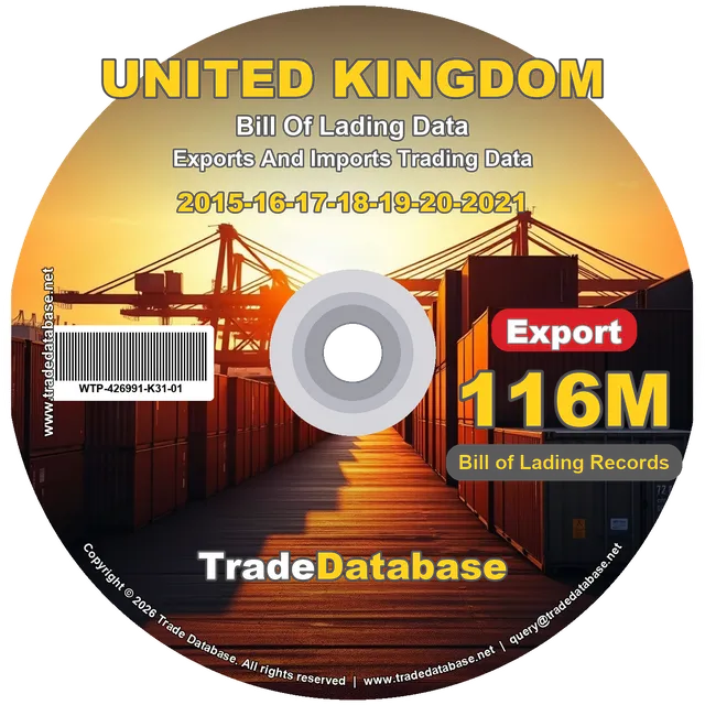 United Kingdom Export BL Data 2015-2021