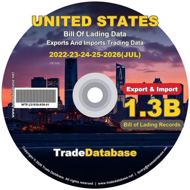 United States Export & Import BL Data 2022-2026