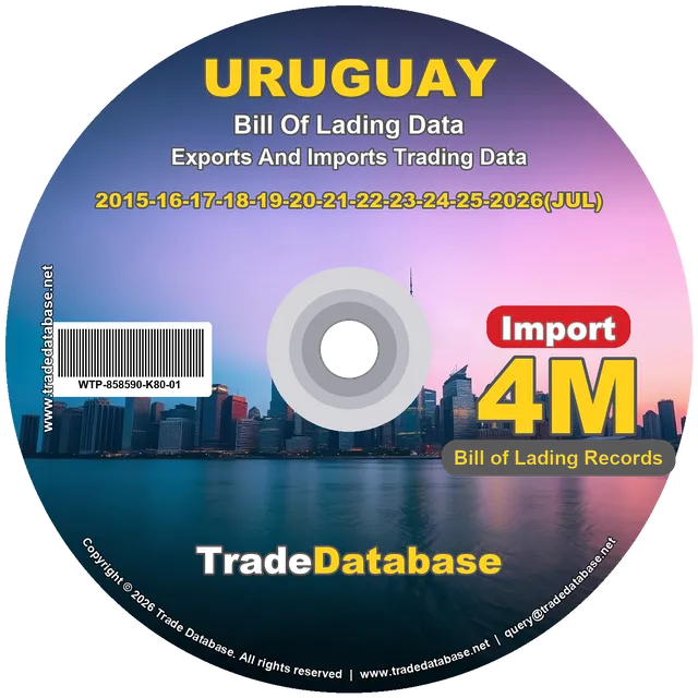 Uruguay Import BL Data 2015-2026