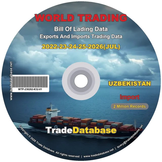 Uzbekistan Import BL Data 2022-2026 CD