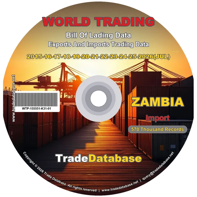 Zambia Import BL Data 2015-2026 CD