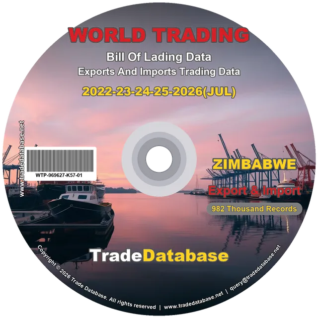 Zimbabwe Export & Import BL Data 2022-2026
