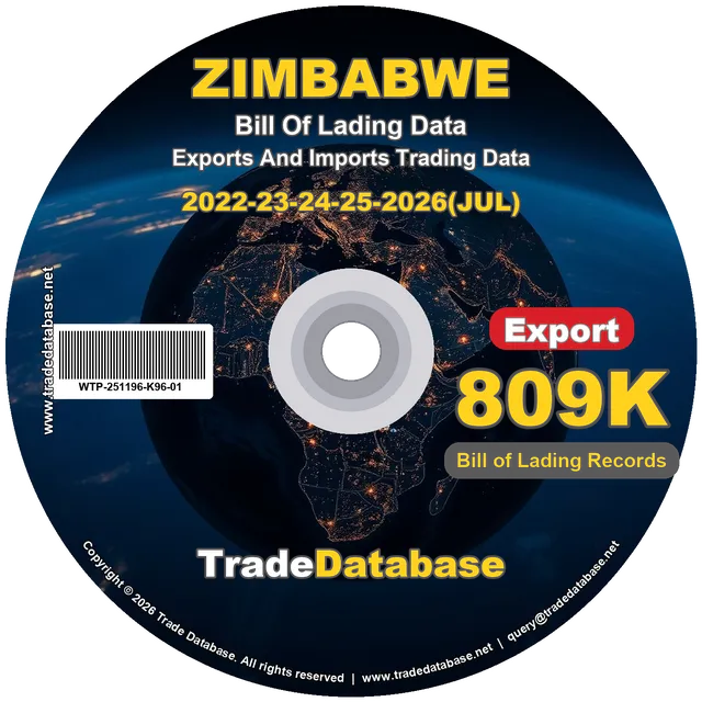 Zimbabwe Export BL Data 2022-2026