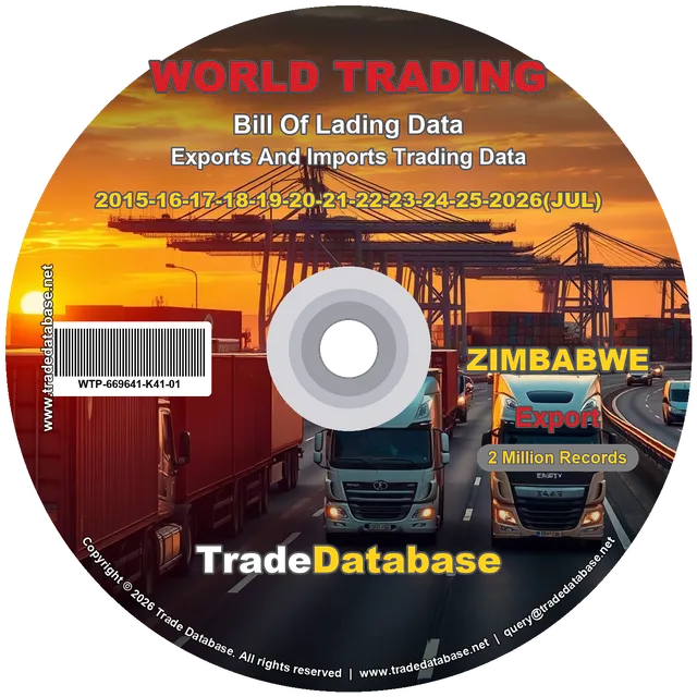 Zimbabwe Export BL Data 2015-2026