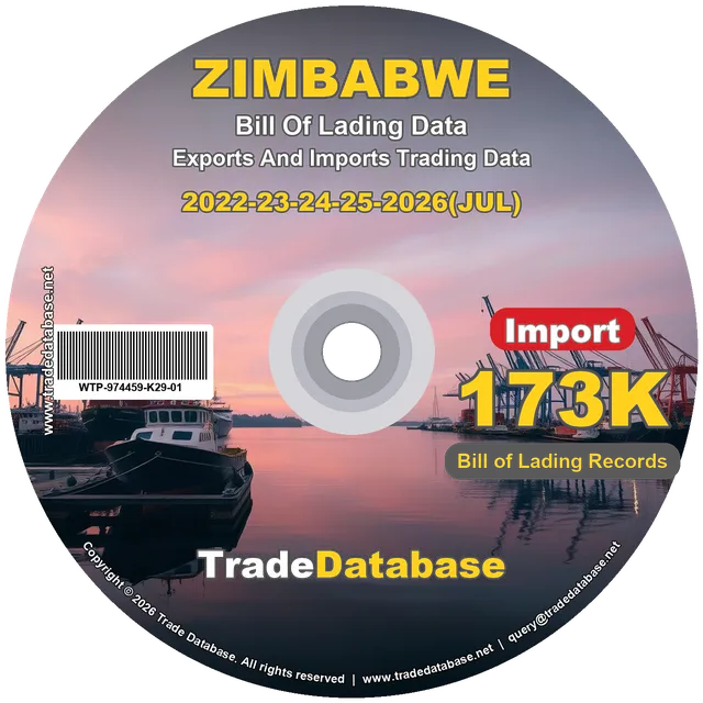 Zimbabwe Import BL Data 2022-2026