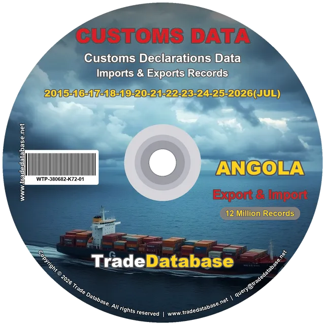 Angola Customs Data 2015-2026 (Export & Import)