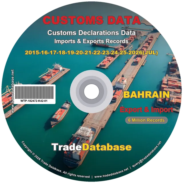 Bahrain Customs Data 2015-2026 (Export & Import)
